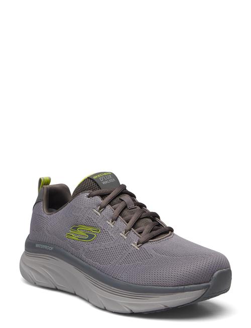 Skechers Mens Relaxed Fit: D'lux Walker - Waterproof Skechers Grey