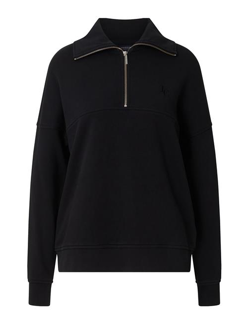 Sadie Half-Zip Sweatshirt Lexington Clothing Black