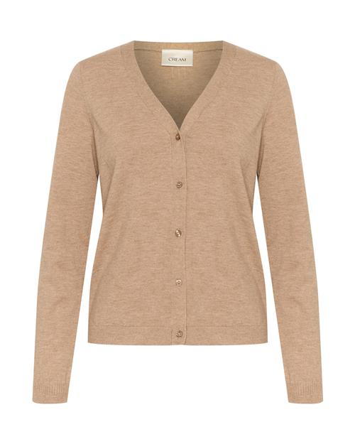 Cream Cardigan 'CR Dela'  beige-meleret