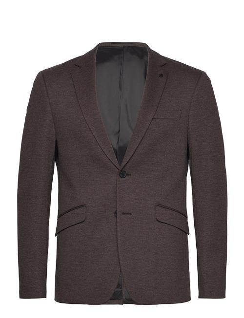 Milano Jersey Blazer Clean Cut Copenhagen Brown