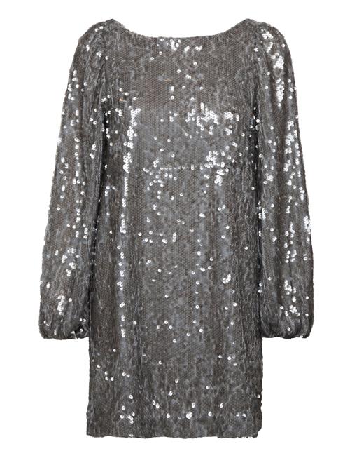 by Ti Mo Sequins Mini Dress By Ti Mo Silver