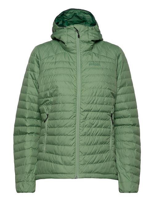 Bergans Lava Light Down Jacket W/Hood Women Jade Green Xs Bergans Green