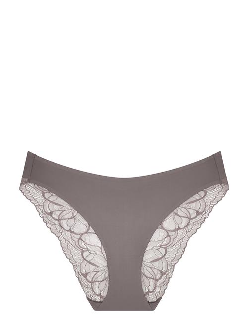 Body Make-Up Illusion Lace Highleg Triumph Grey