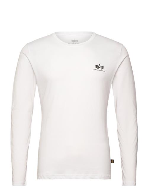 Alpha Industries Basic Ls Small Logo Alpha Industries White