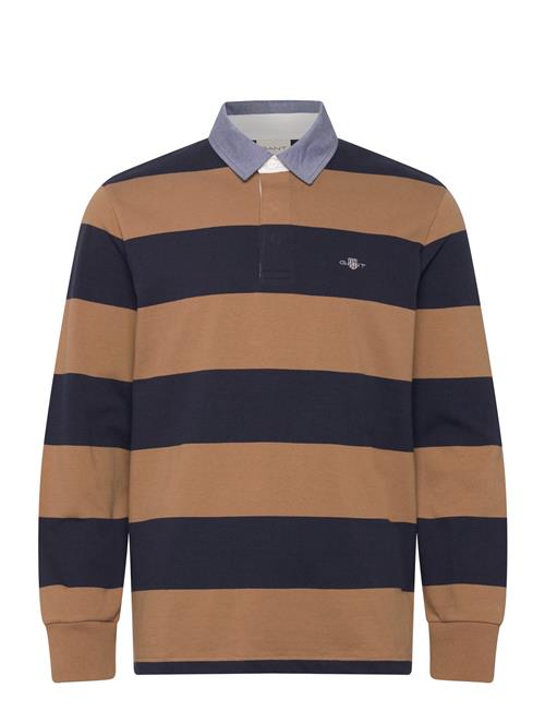 Reg Chambray Stripe Heavy Rugger GANT Navy