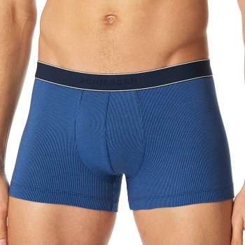 Schiesser Duality Function Boxer Shorts Mørkblå Medium Herre