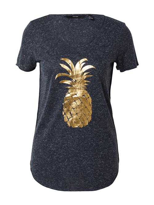 VERO MODA Shirts 'LUA'  navy / guld