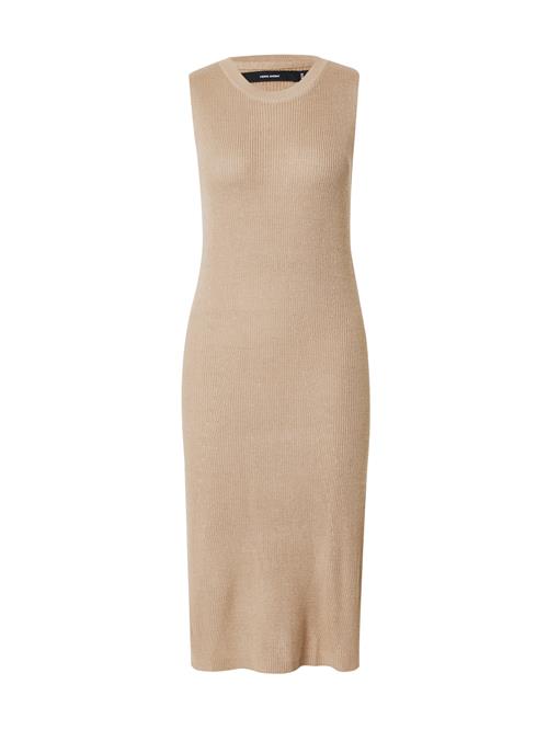 VERO MODA Strikkjole 'VMNew Lexsun'  beige