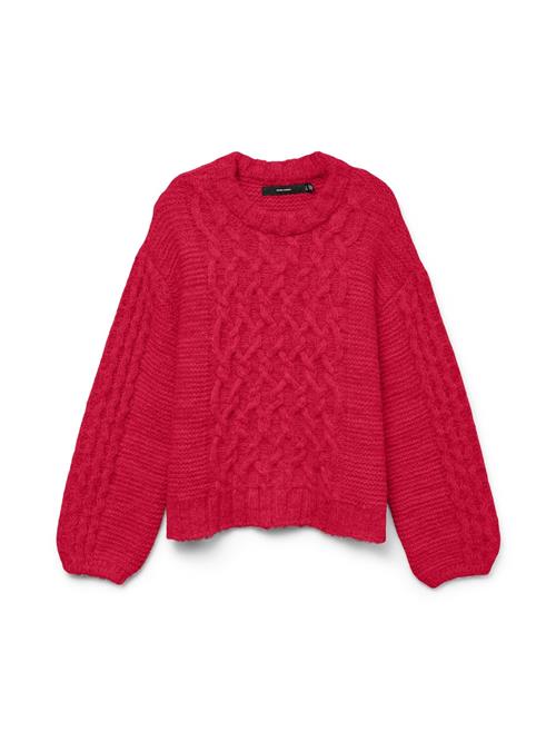 VERO MODA Pullover 'VMDove'  brandrød