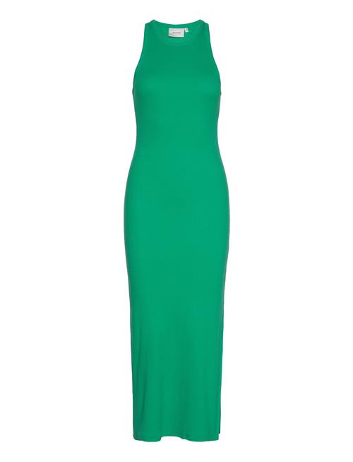 Drewgz Sl Long Dress Gestuz Green