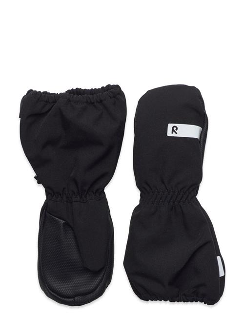 Moffen - Kid's Woven Winter Mittens Reima Black