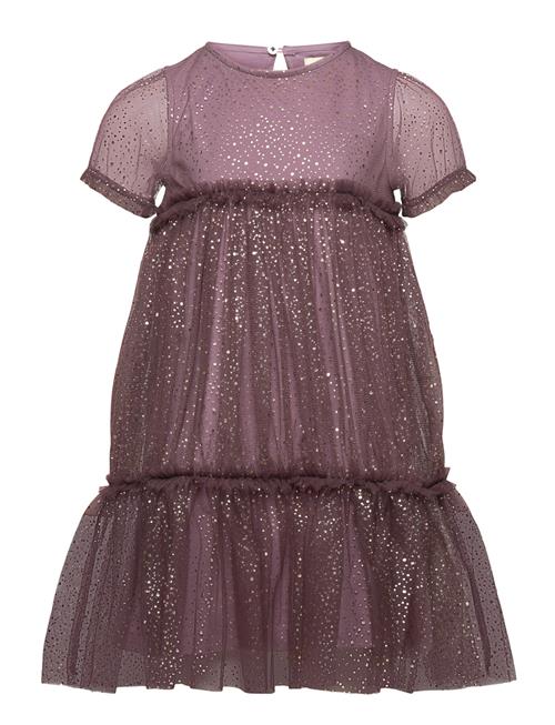 Creamie Dress Mesh Creamie Purple