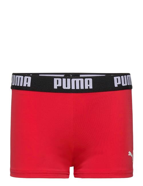 Puma Swim Puma Swim Boys Logo Trunks 1P Puma Swim Red