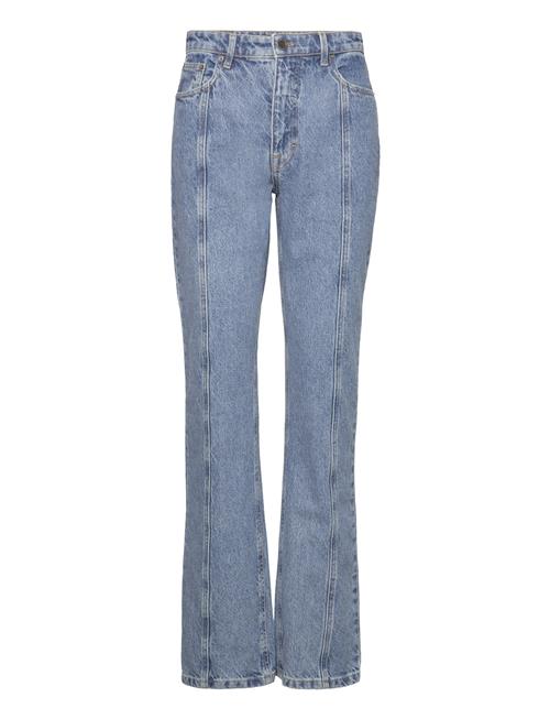 ROTATE Birger Christensen Twill Straight Jeans ROTATE Birger Christensen Blue