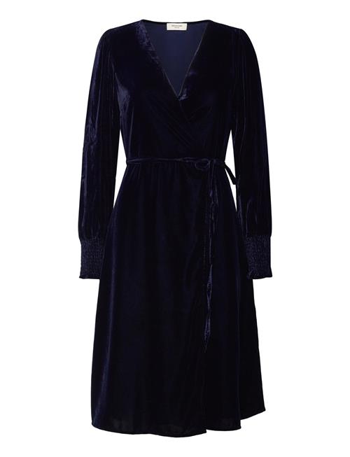 Aomi Wrap Dress Rosemunde Navy