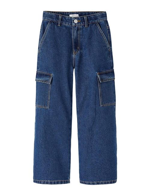 name it Nkfrose Hw Wide Cargo Jeans 6190-Bs Noos Name It Blue