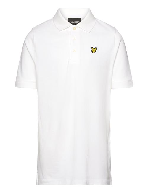 Plain Polo Shirt Lyle & Scott White