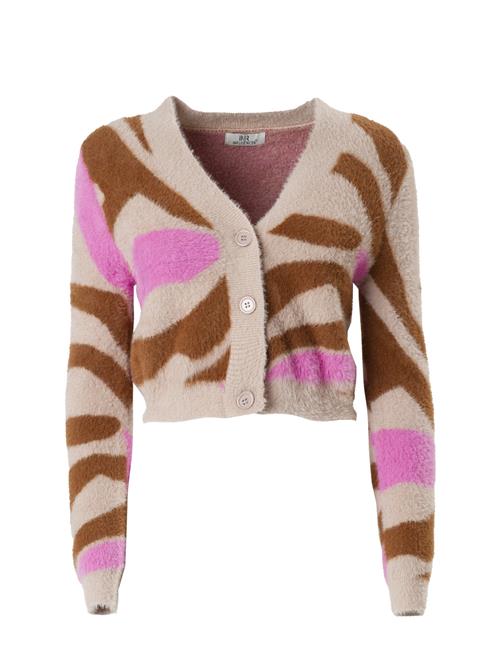 Influencer Cardigan  beige / pink