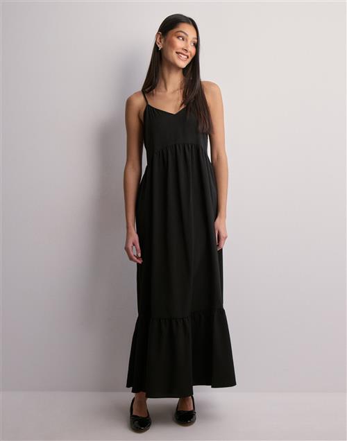 Pieces - Sort - Pcsade Strap Long Dress Noos Bc