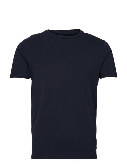 Mens Stretch Crew Neck Tee S/S Lindbergh Blue