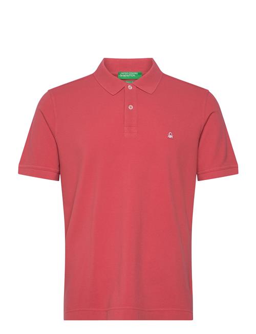 United Colors of Benetton H/S Polo Shirt United Colors Of Benetton Red