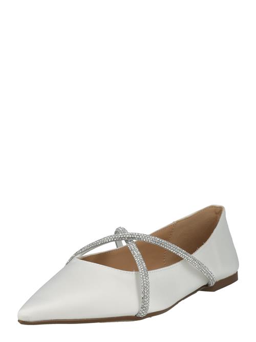 STEVE MADDEN Ballerinasko 'KELISE'  lysegrå / sølv / transparent