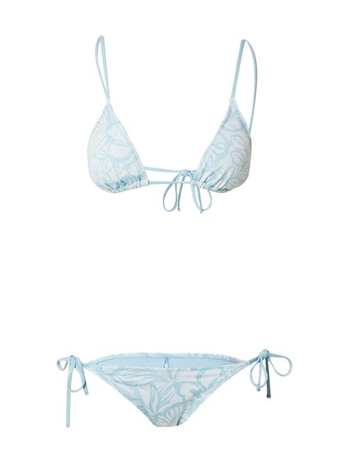 RIP CURL Bikini 'SUN CHASER'  pastelblå / hvid