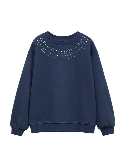 Se MANGO KIDS Sweatshirt  marin / sølv ved About You