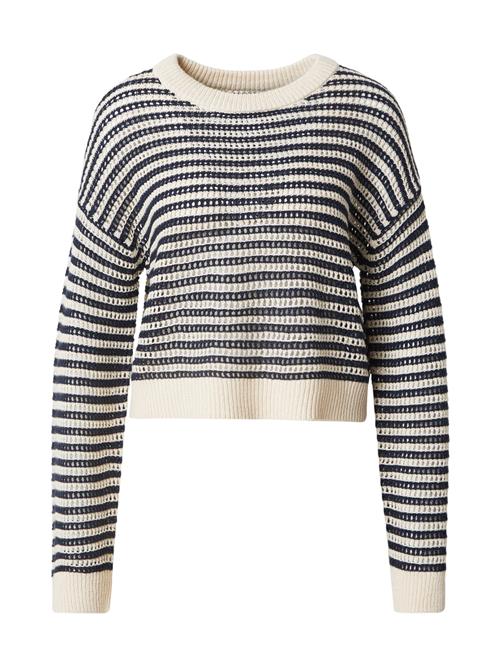 VERO MODA Pullover 'VMNEWMADERA'  creme / marin