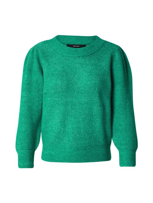 Se VERO MODA Pullover 'VMVIGGA'  mørkegrøn ved About You