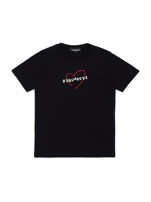 DSQUARED2 Bluser & t-shirts  rød / sort / hvid