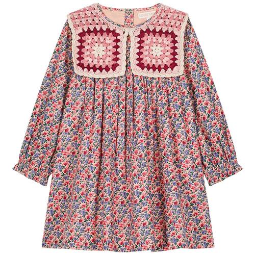 Louise Misha Warise Blomstret Baby-kjole Blush Floral World | Lyserød | 24 months