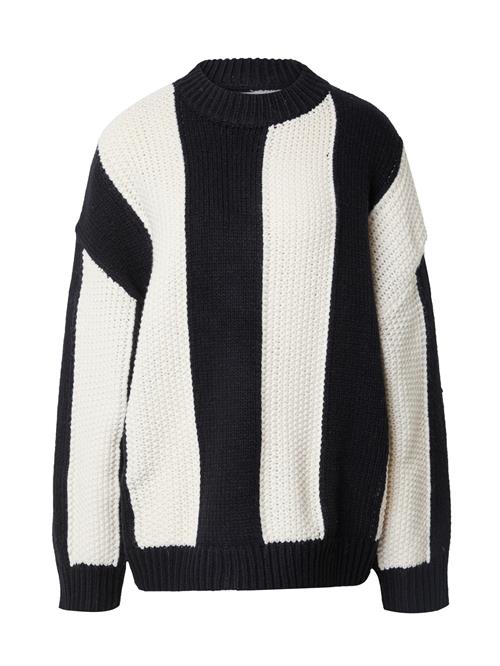 TOPSHOP Pullover  sort / hvid