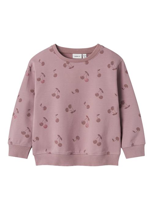 NAME IT Sweatshirt 'NMFBELLA'  brun / lysviolet