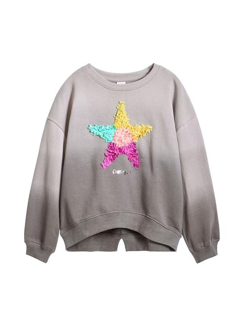 Se Desigual Sweatshirt  grå / blandingsfarvet ved About You