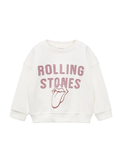 Se MANGO KIDS Sweatshirt 'RLENGUI'  magenta / gammelrosa / offwhite ved About You