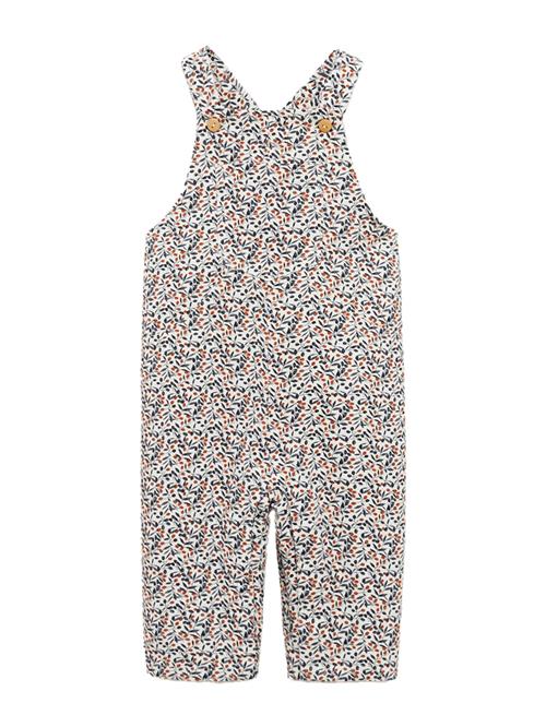 Se MANGO KIDS Overalls 'SIDNEY'  navy / orange / offwhite ved About You