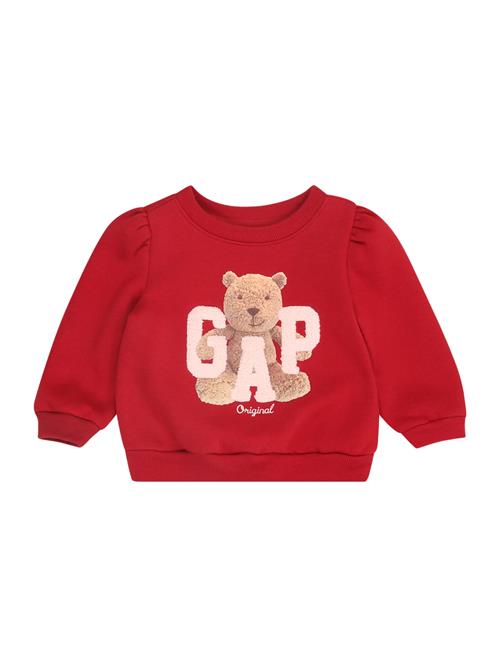 GAP Sweatshirt  lysebrun / lyserød / brandrød / hvid