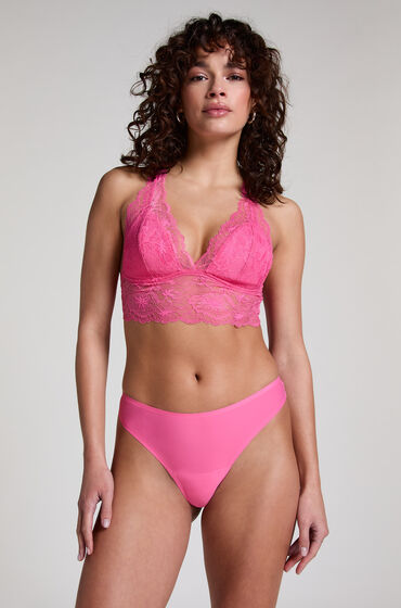 Hunkemöller Usynlig g-streng Lace Back pink