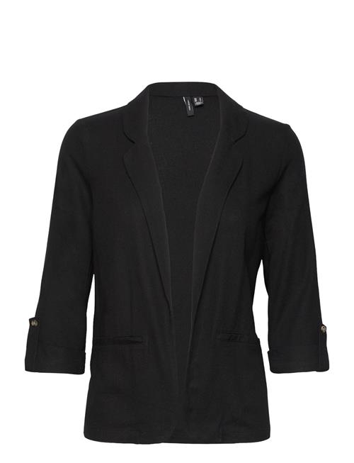 Vmjesmilo 3/4 Loose Blazer Wvn Ga Noos Vero Moda Black