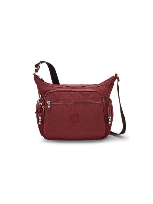 KIPLING Skuldertaske 'Gabbie'  mørkerød