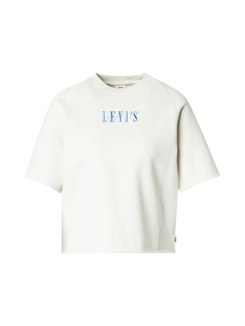 LEVI'S ® Sweatshirt 'DIANA'  lyseblå / hvid