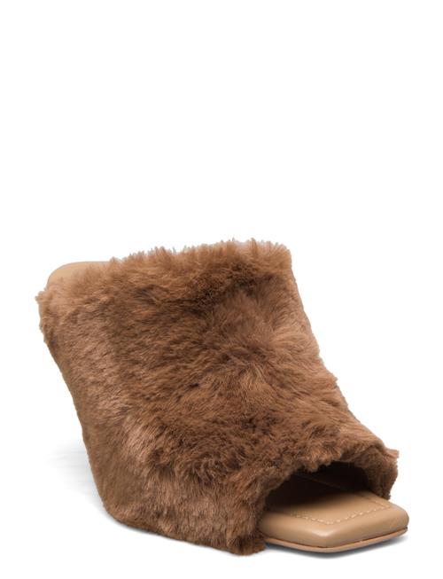 STINE GOYA Naemi, 1523 Fur Mule STINE GOYA Brown