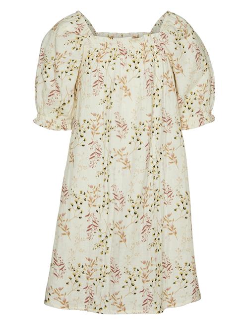 Vero Moda Girl Vmglow Natali 2/4 Short Dress Wvn Girl Vero Moda Girl Patterned