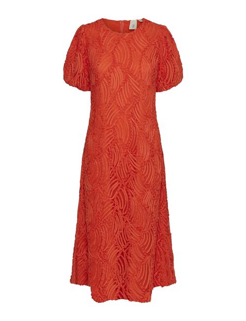 YAS Yasbilo Ss Long Dress - Show YAS Red