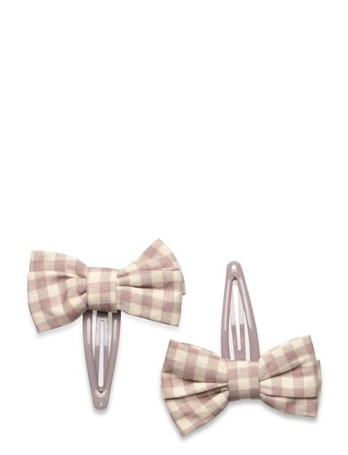 Lil'Atelier Nkfacc-Lulu 2 Pack Hair Clips Lil Lil'Atelier Pink