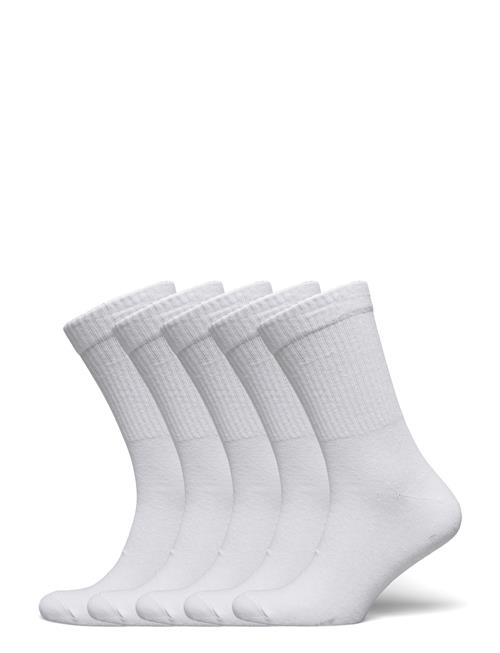 5Pack Cotton Tennis Sock Lindbergh White