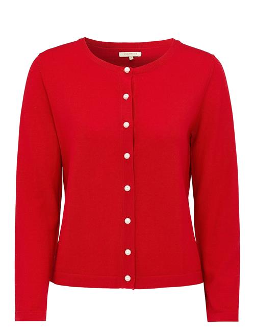 Newhouse Paris Pearl Cardigan Newhouse Red