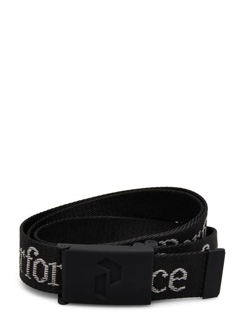 Jr Rider Belt Peak Performance Black