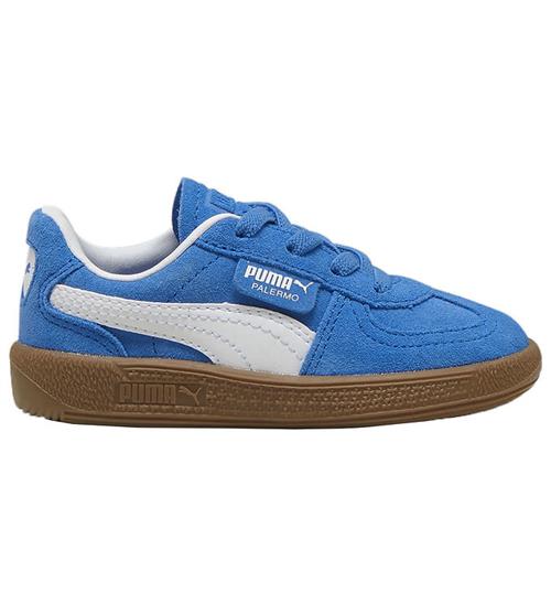 Se Puma Sko - Palermo AC Inf - Hyperlink Blue/Hvid ved KidsWorld